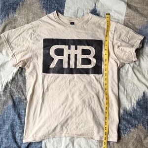 Beige Graphic T-Shirt for Men